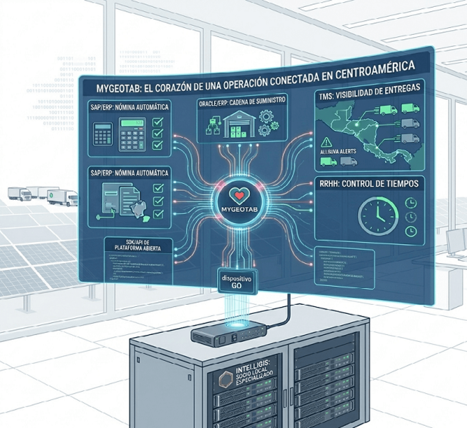 Sincronización Total: Integre MyGeotab con el Ecosistema Digital de su Empresa